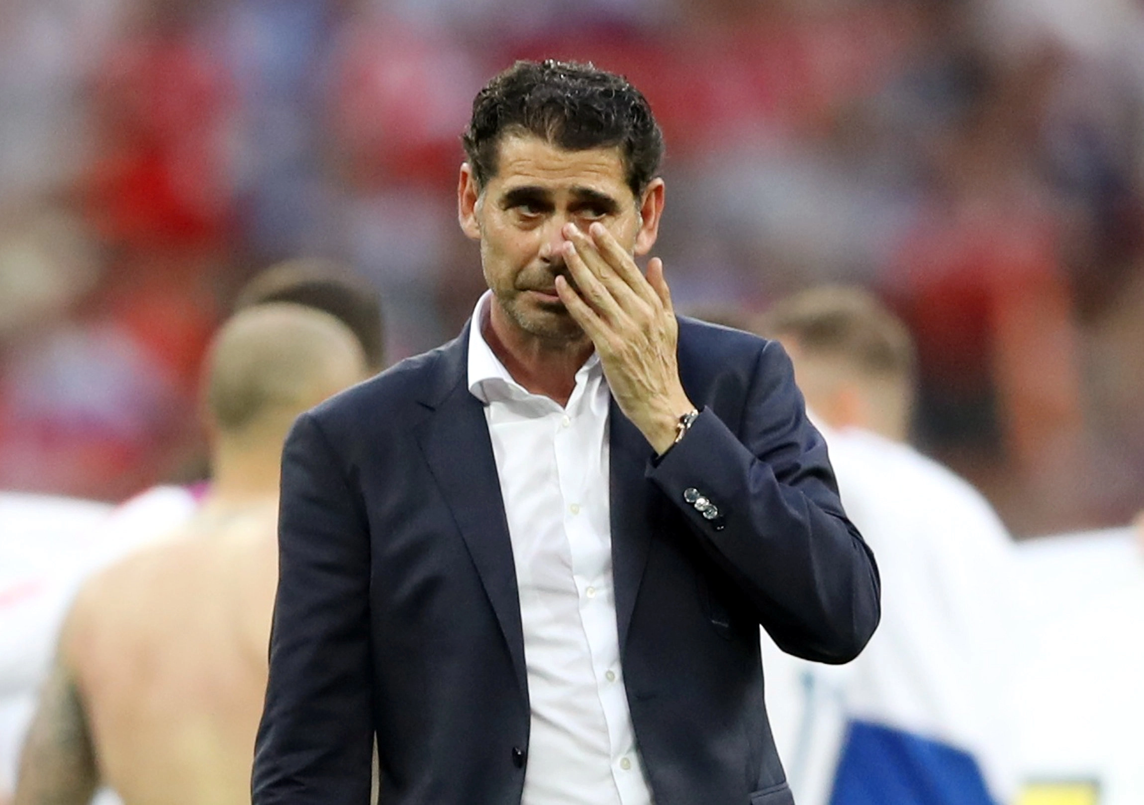 فرناندو هييرو يترك منصبه كمدرب لمنتخب إسبانيا