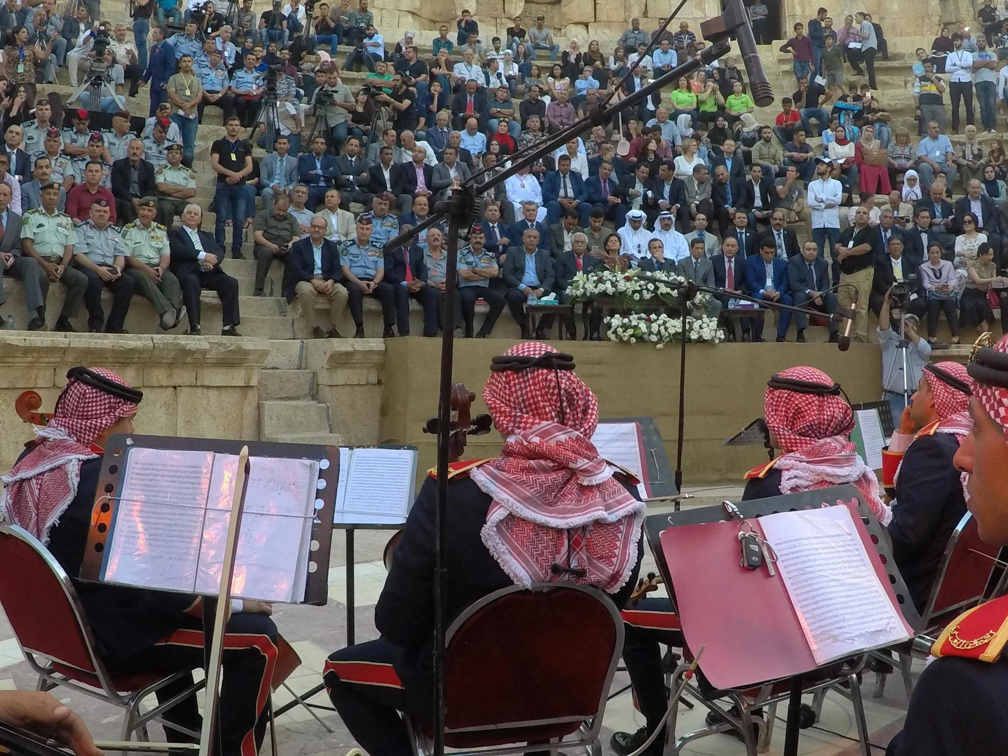افتتاح الدورة 33 لمهرجان جرش للثقافة والفنون