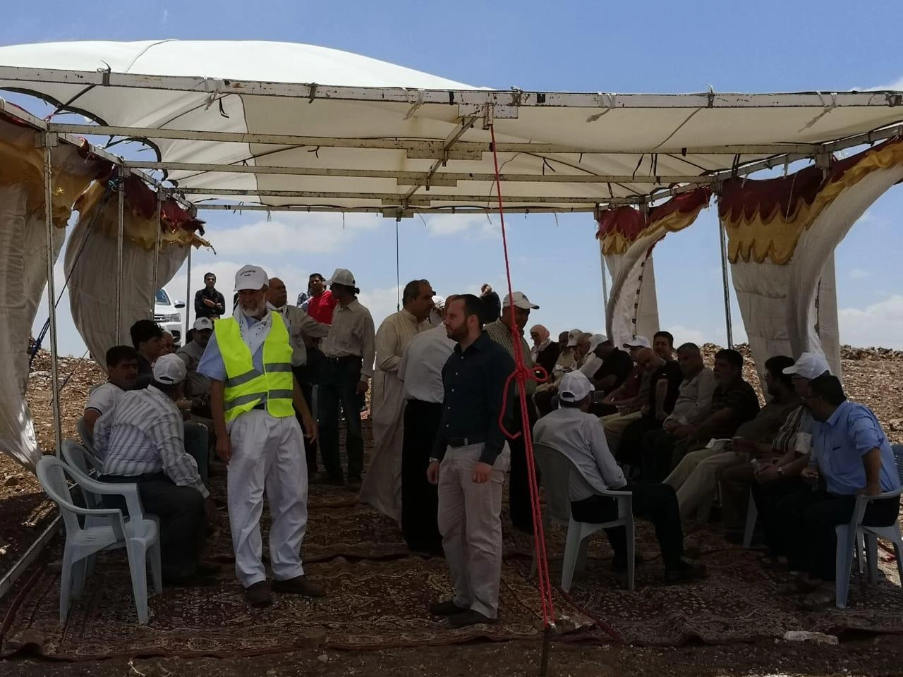 وقفة احتجاجية ضد اتفاقية استيراد الغاز من إسرائيل