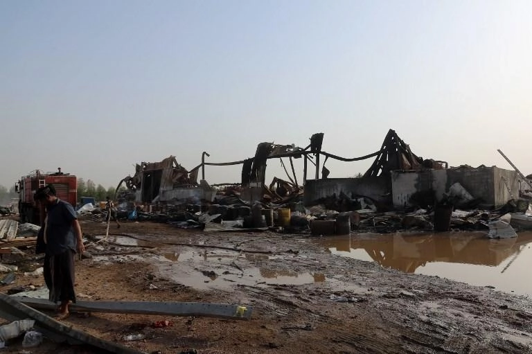 التحالف بقيادة السعودية يدمر مواقع لإطلاق الصواريخ للحوثيين