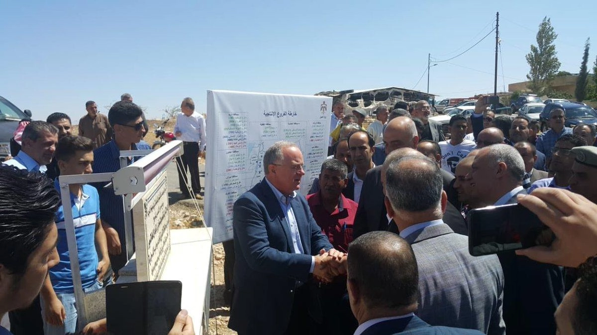 وضع حجر الأساس لمصنع إعادة تدوير الورق والكرتون