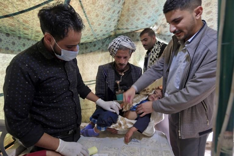 إطلاق حملة تحصين ضد مرض الكوليرا في اليمن
