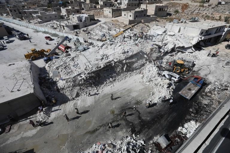 مقتل 39 مدنياً في انفجار مستودع أسلحة