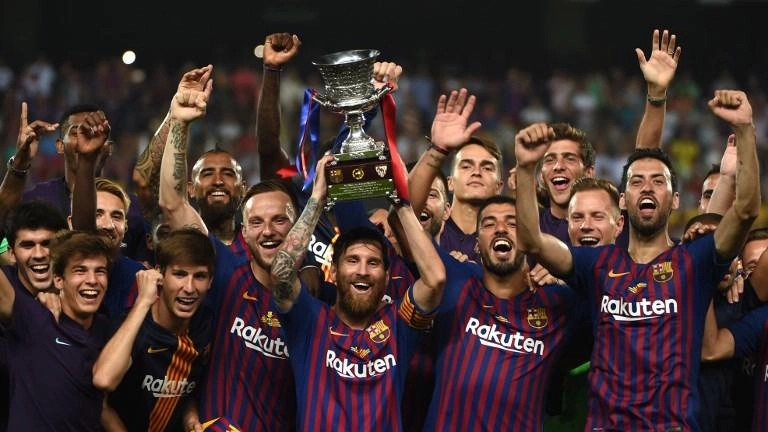 برشلونة بطلا للمرة الـ13 على حساب إشبيلية