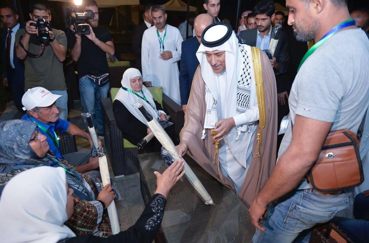 500 حاج فلسطيني يغادرون عبر مطار الملكة علياء الدولي
