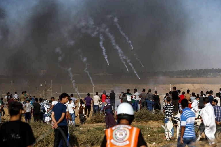 إصابة 189 فلسطينياً برصاص الاحتلال الإسرائيلي