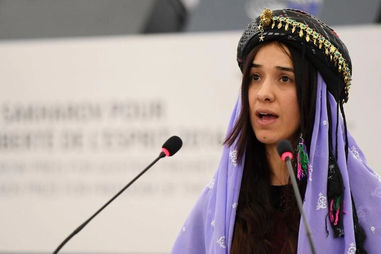 فوز ناديا مراد يرسم البسمة على وجوه أيزيديي العراق