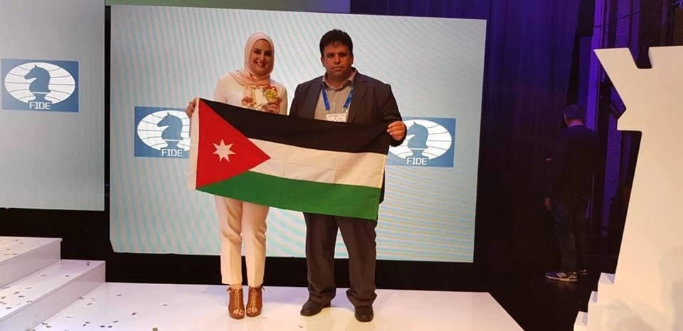 ذهبية للأردن للمرة الأولى في بطولة دولية