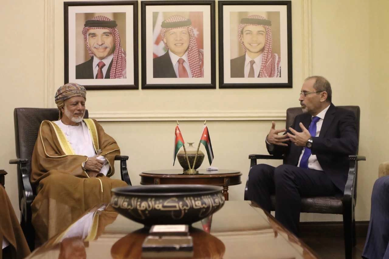 الأردن وعُمان يبحثان القضية الفلسطينية