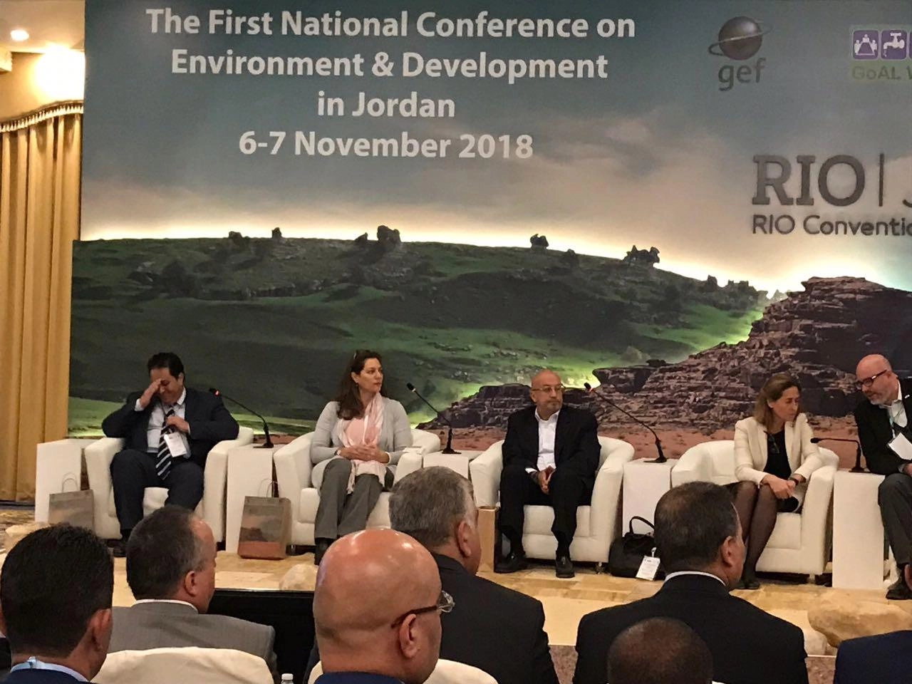 افتتاح أعمال المؤتمر الوطني الأول للبيئة والتنمية