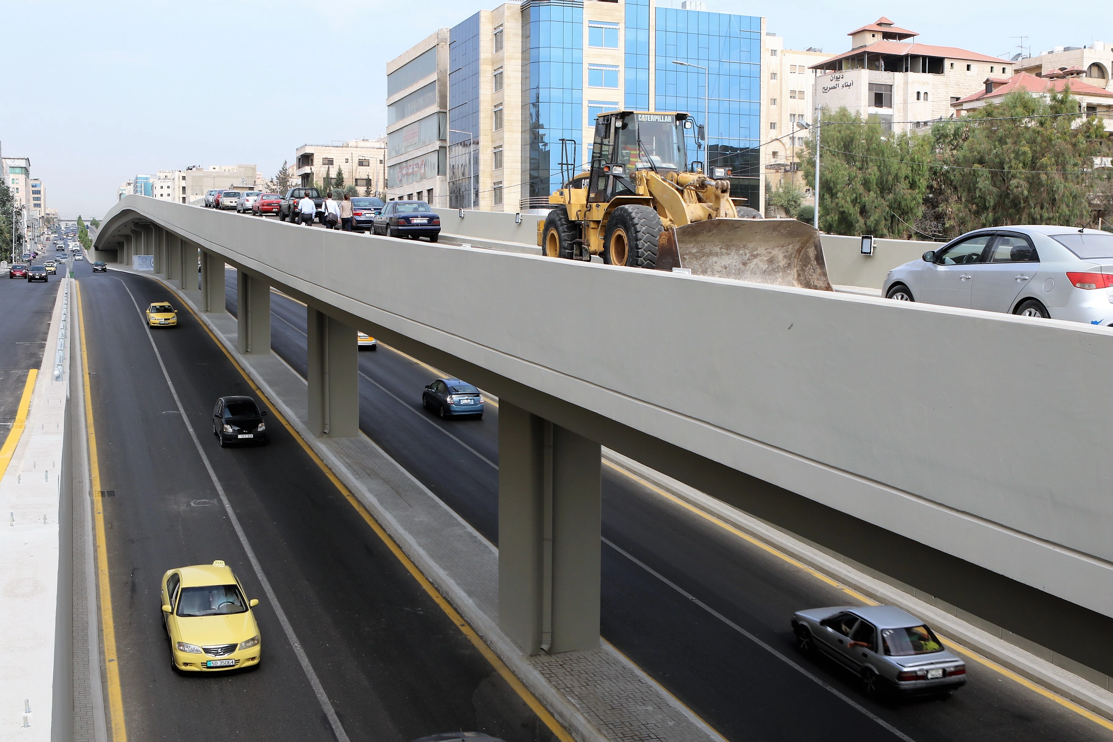 %16 نسبة إنجاز أعمال تقاطع المدينة الرياضية