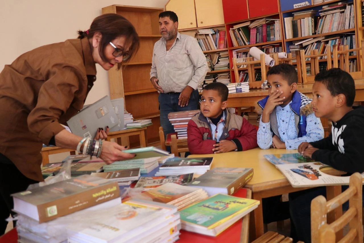 مبادرة لتشجيع القراءة في القرى النائية 