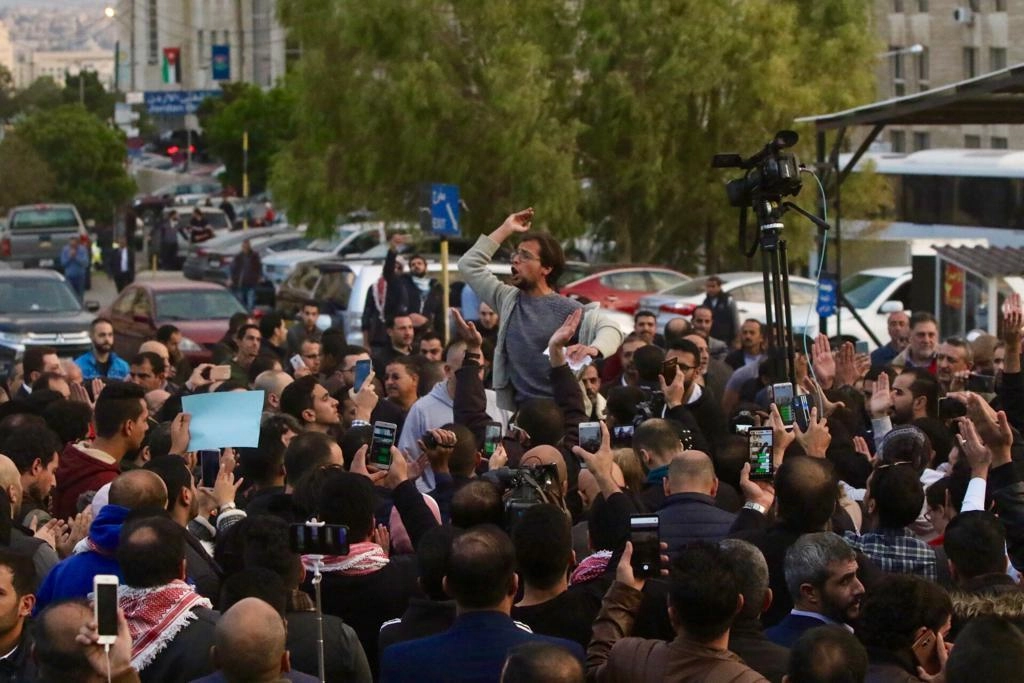 انتهاء اعتصام في عمّان ضد سياسات حكوميّة اقتصاديّة