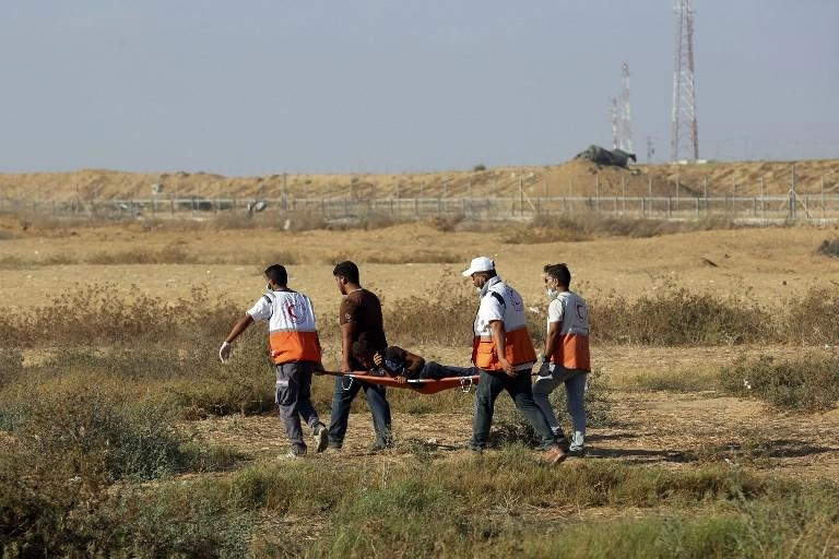 استشهاد شاب فلسطيني برصاص الاحتلال الإسرائيلي 