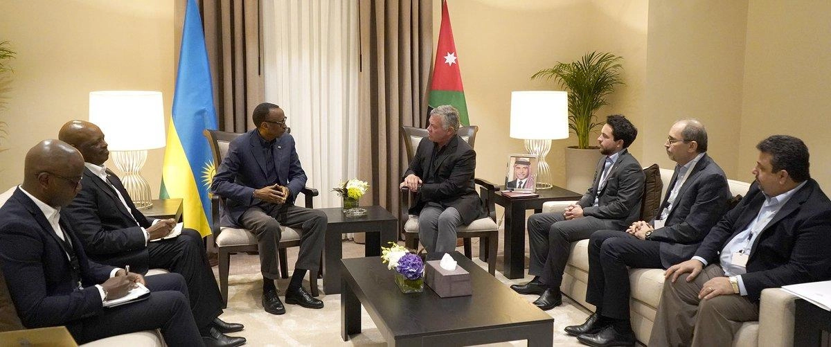 الملك يلتقي رئيس رواندا ونائب رئيس الوزراء الصومالي