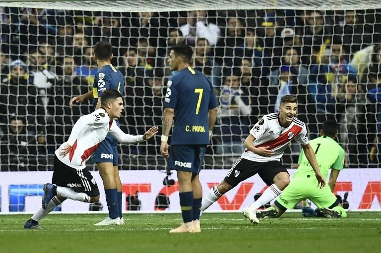 ريفر بليت يفوز 3-1 على بوكا جونيورز ويحرز اللقب 