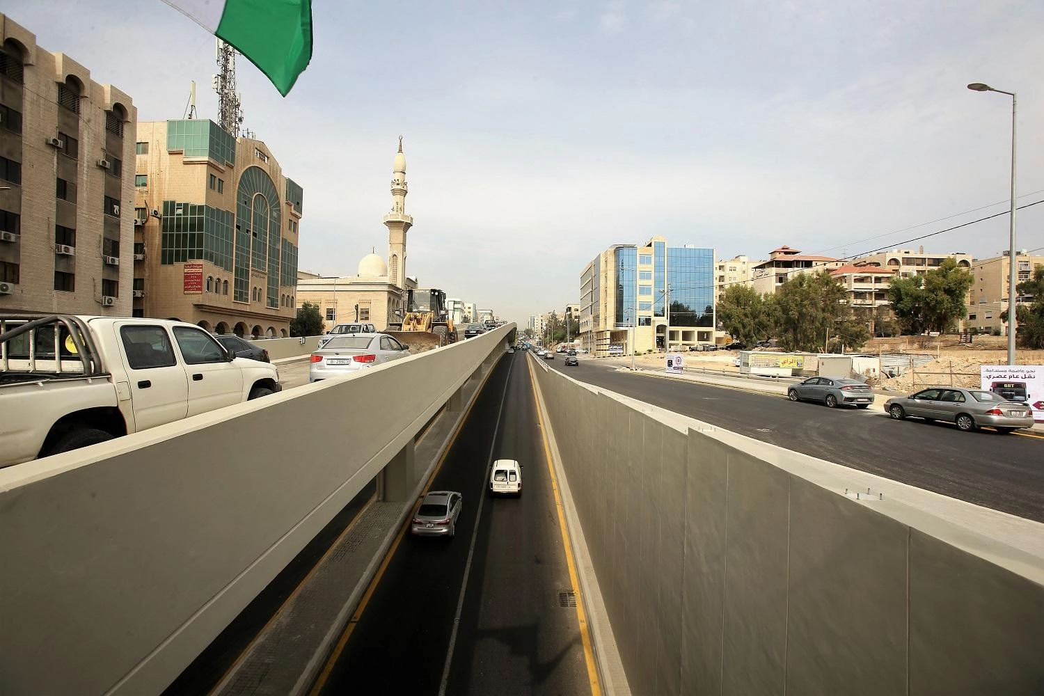 أمانة عمان: دوار المدينة الرياضية "لن يغلق" 
