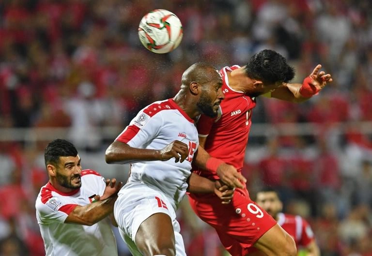 المنتخب الفلسطيني يتعادل مع سوريا