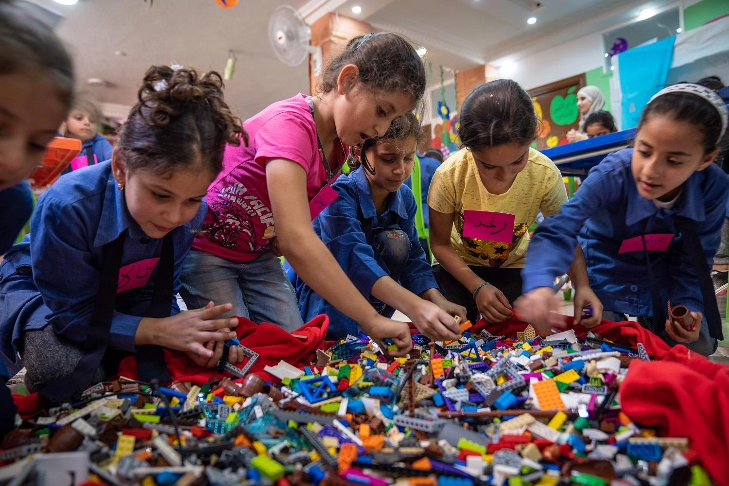 اللعب يساعد 145 ألف طفل في الأردن على التعلم