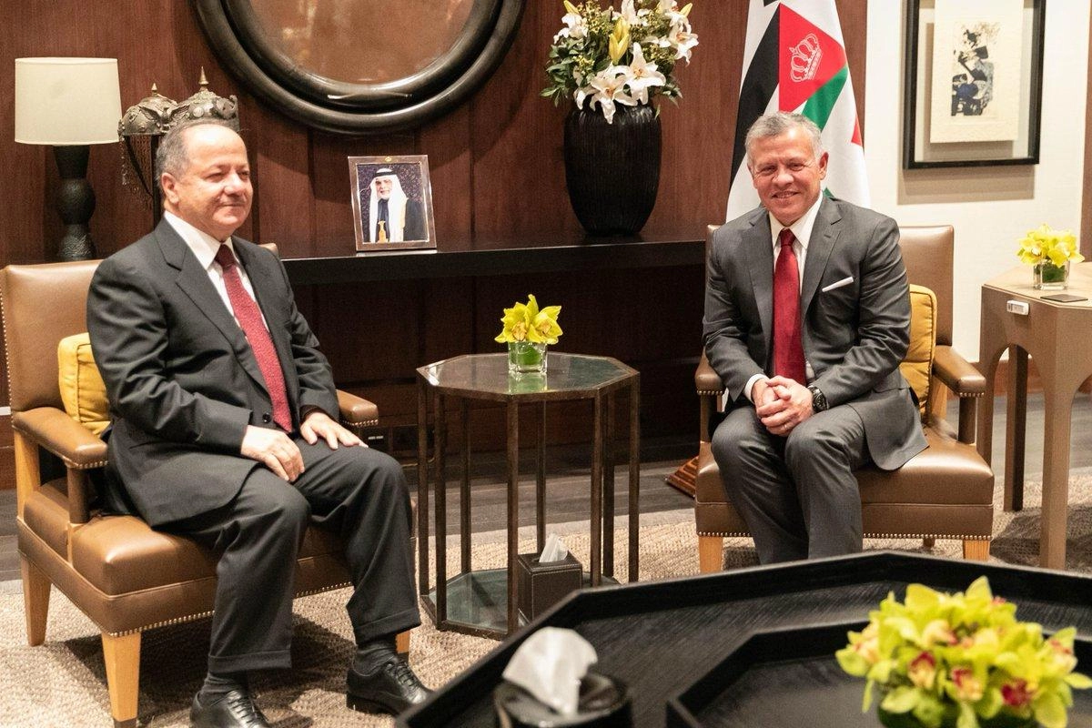 الملك يؤكّد دعم الأردن لأمن واستقرار العراق