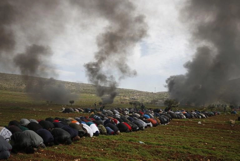 إصابة 15 فلسطينيا برصاص الاحتلال في قرية المغير