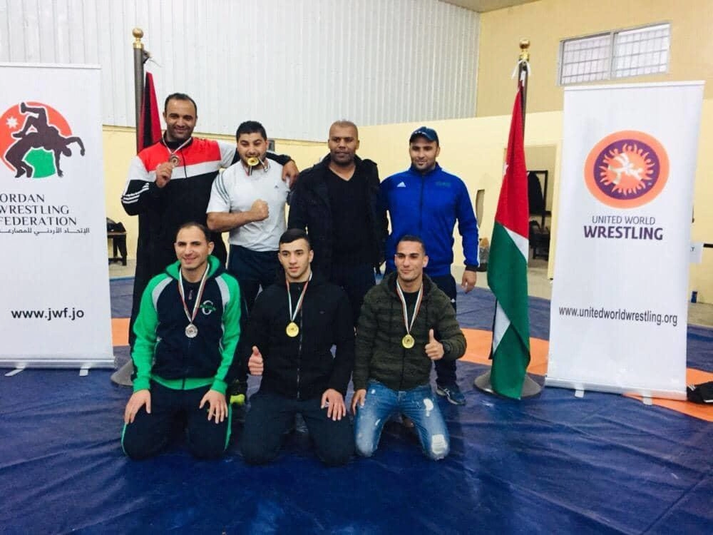 الدفاع المدني يحصد 5 ميداليات في بطولة الأردن للمصارعة