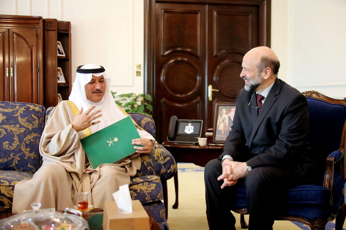 الرزاز يستقبل السفير السعودي