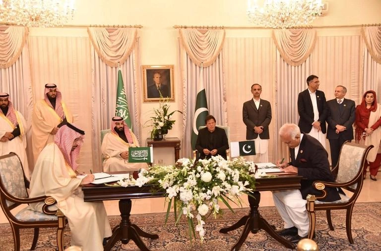 20 مليار دولار قيمة اتفاقات وقعتها السعودية في باكستان