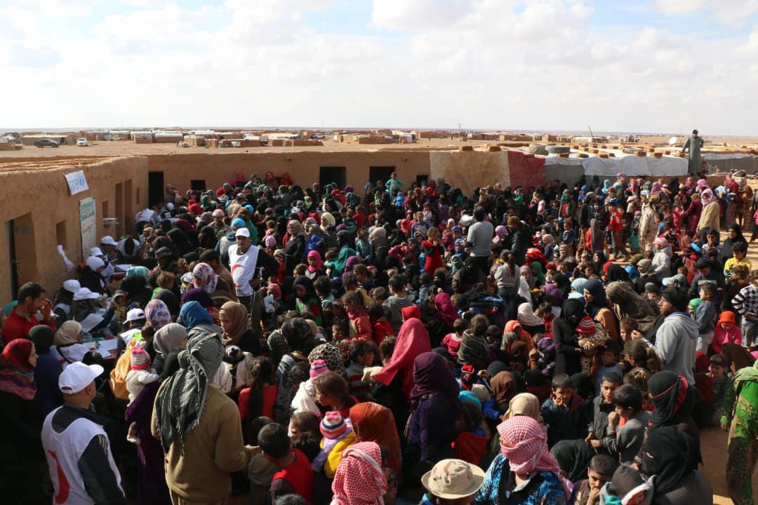 أطفال مخيم الركبان في ظروف "صعبة للغاية"
