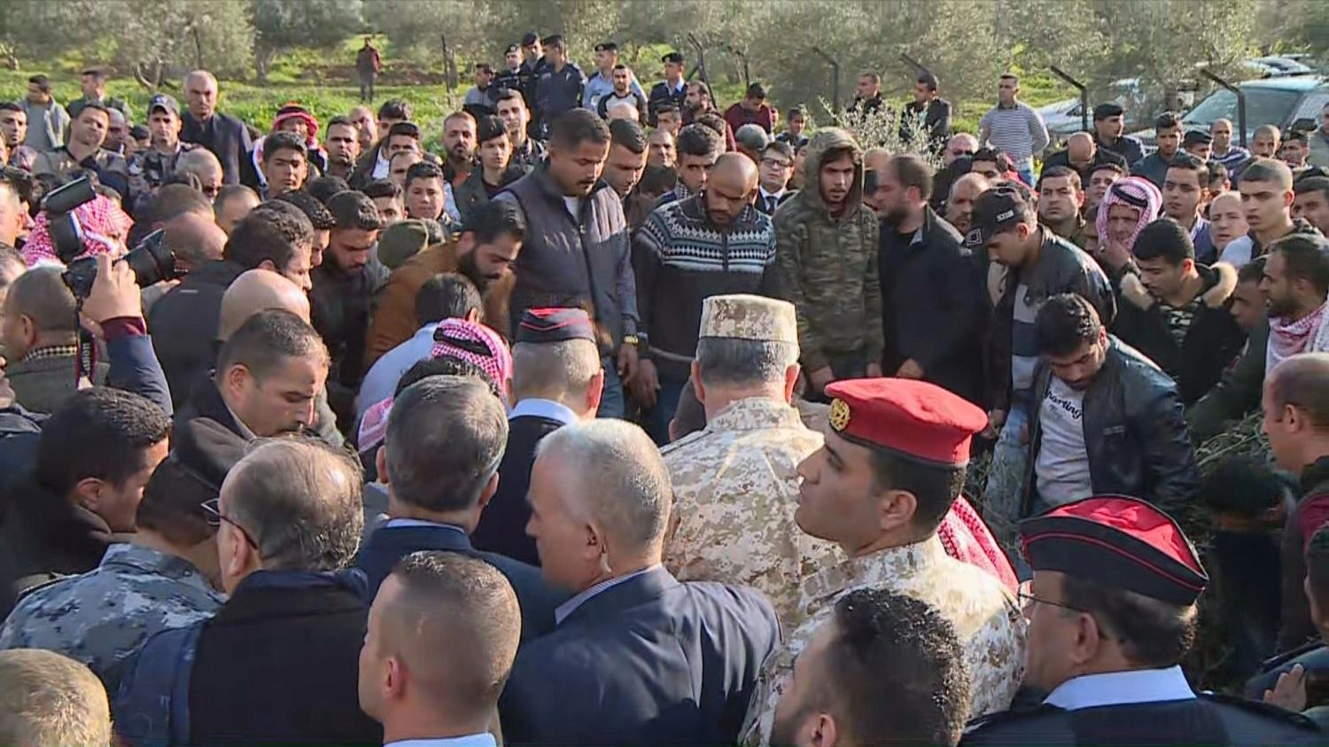 تشييع جثمان الملازم أول عمر الرحامنة  