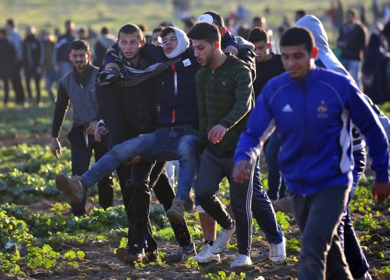 إصابة 4 فلسطينيين برصاص الاحتلال
