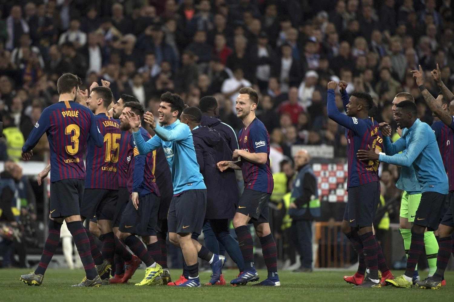 برشلونة يسقط ريال مجدداً في مدريد