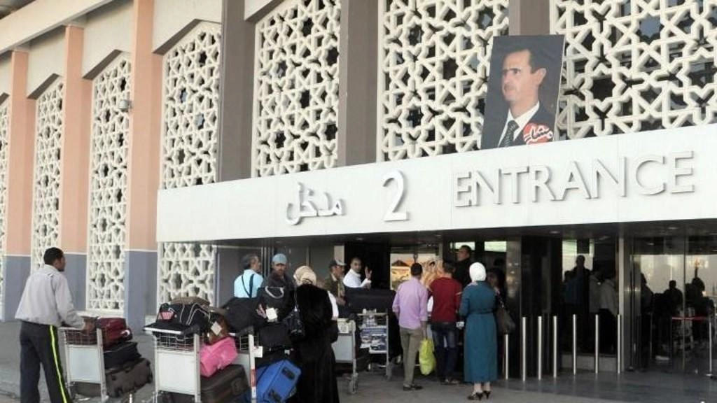 بحث تدفق الحركة الجوية من المجال السوري