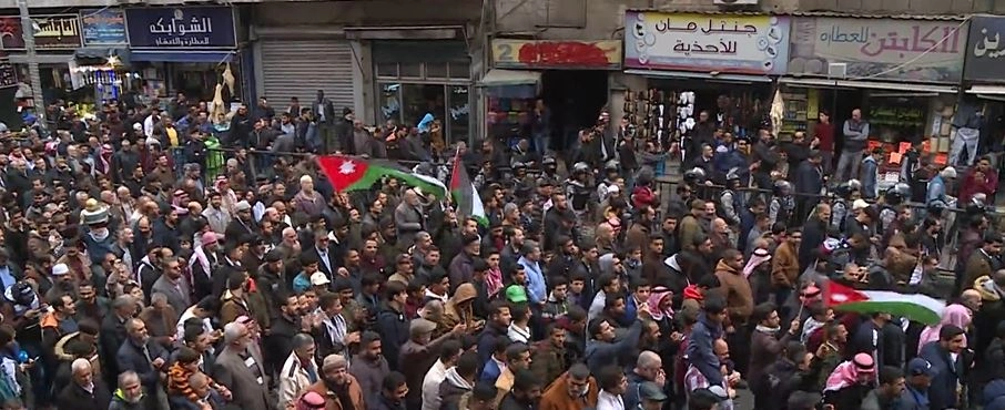 مسيرة لنصرة القدس في وسط البلد 