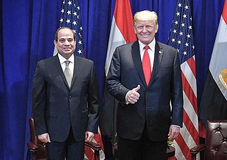 ترامب يستقبل السيسي في 9 أبريل