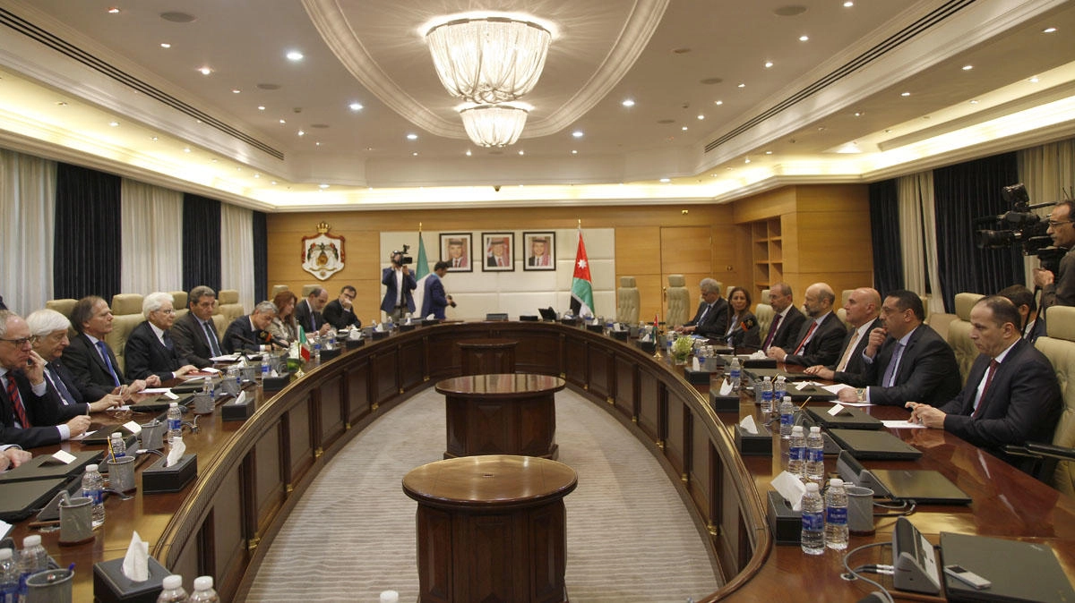 مباحثات أردنية إيطالية لتعزيز العلاقات الثنائية