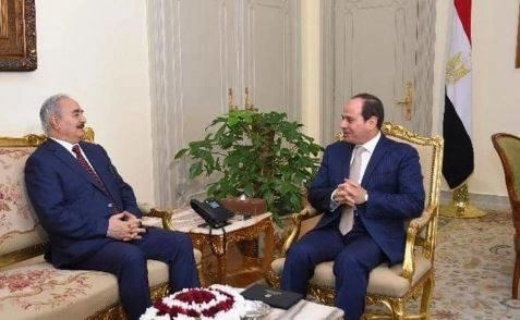 السيسي يلتقي حفتر في القاهرة