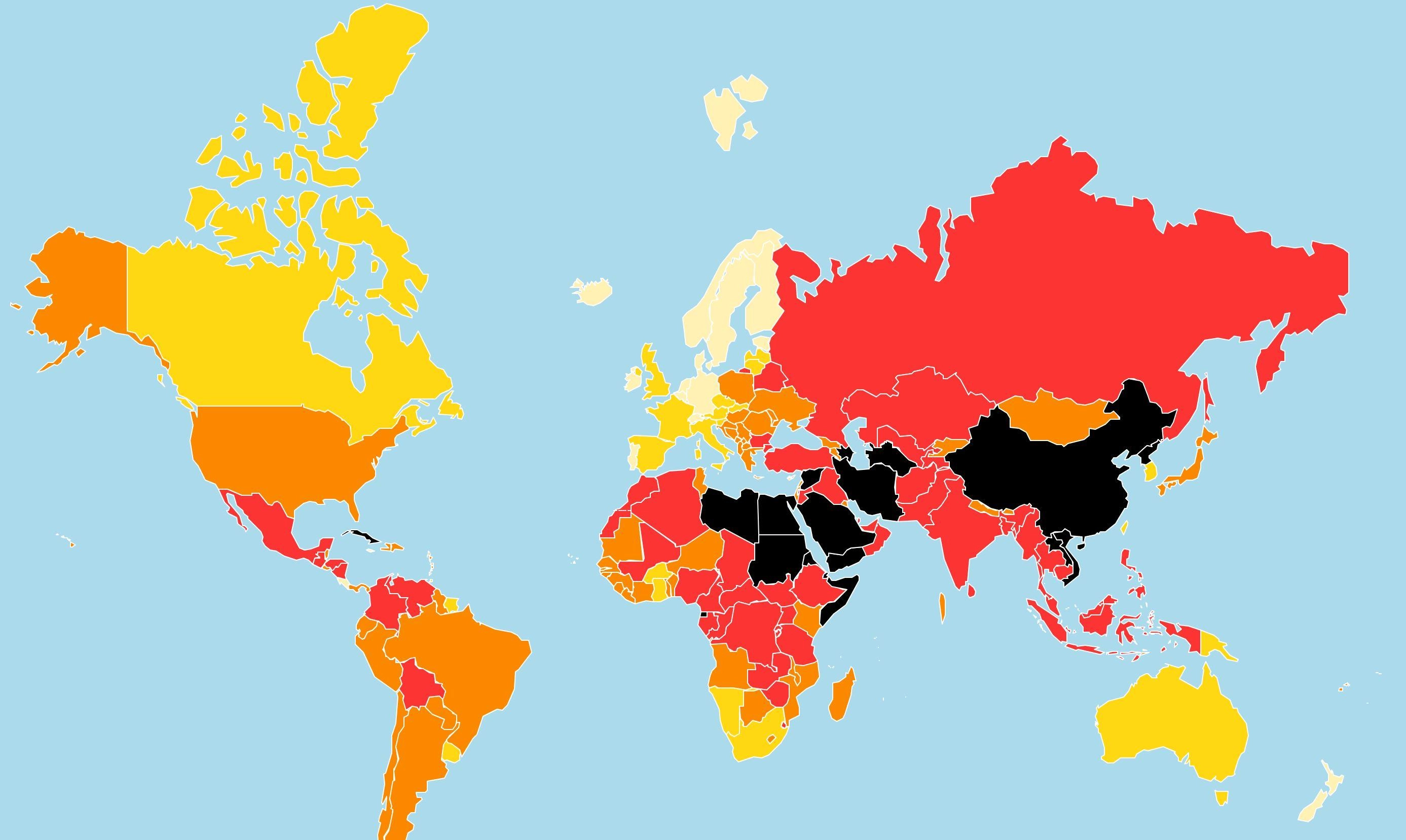 الأردن يحافظ على المرتبة 130 في حرية الصحافة