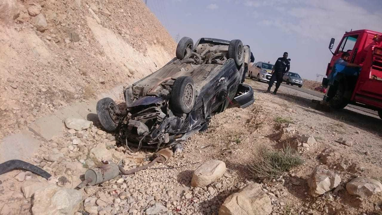 وفاتان في تدهور مركبة