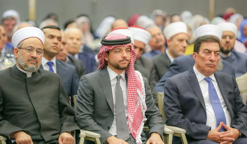 ولي العهد يرعى المجلس العلمي الهاشمي