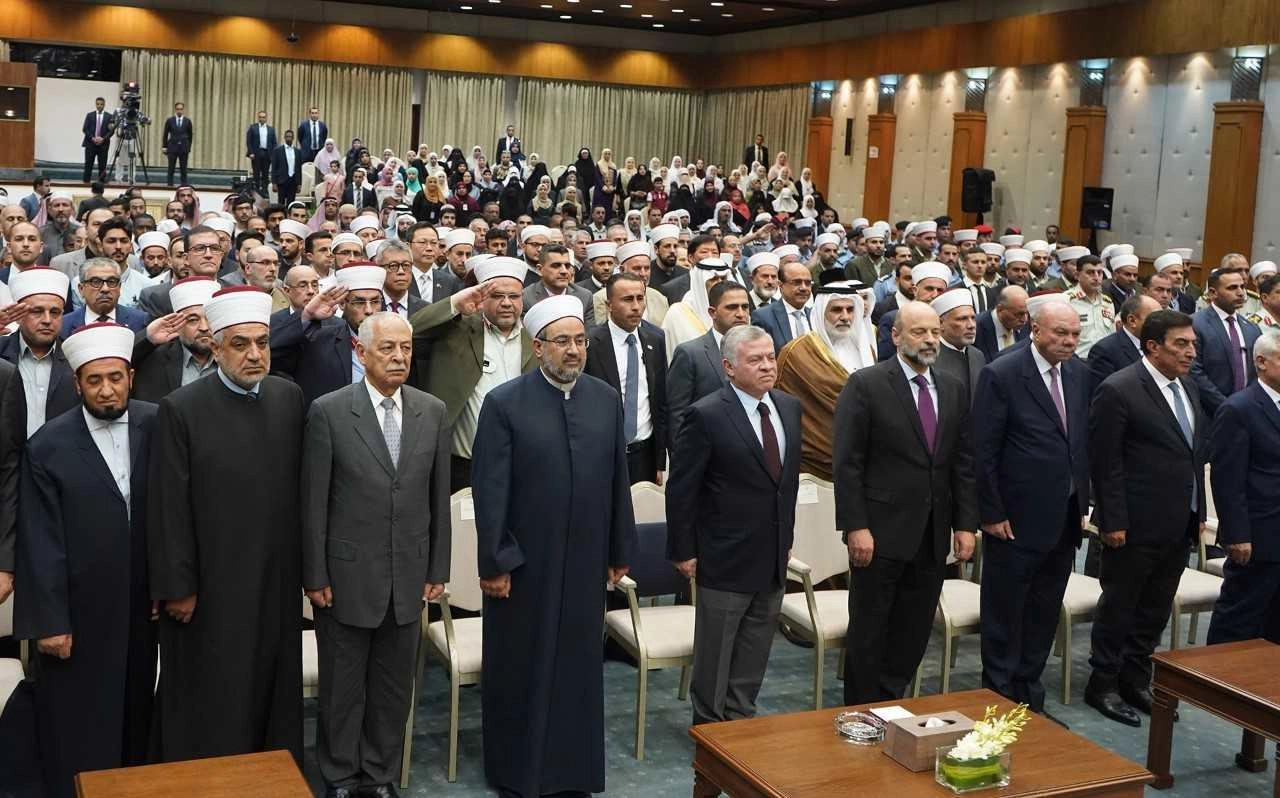 الملك يرعى المجلس العلمي الهاشمي 