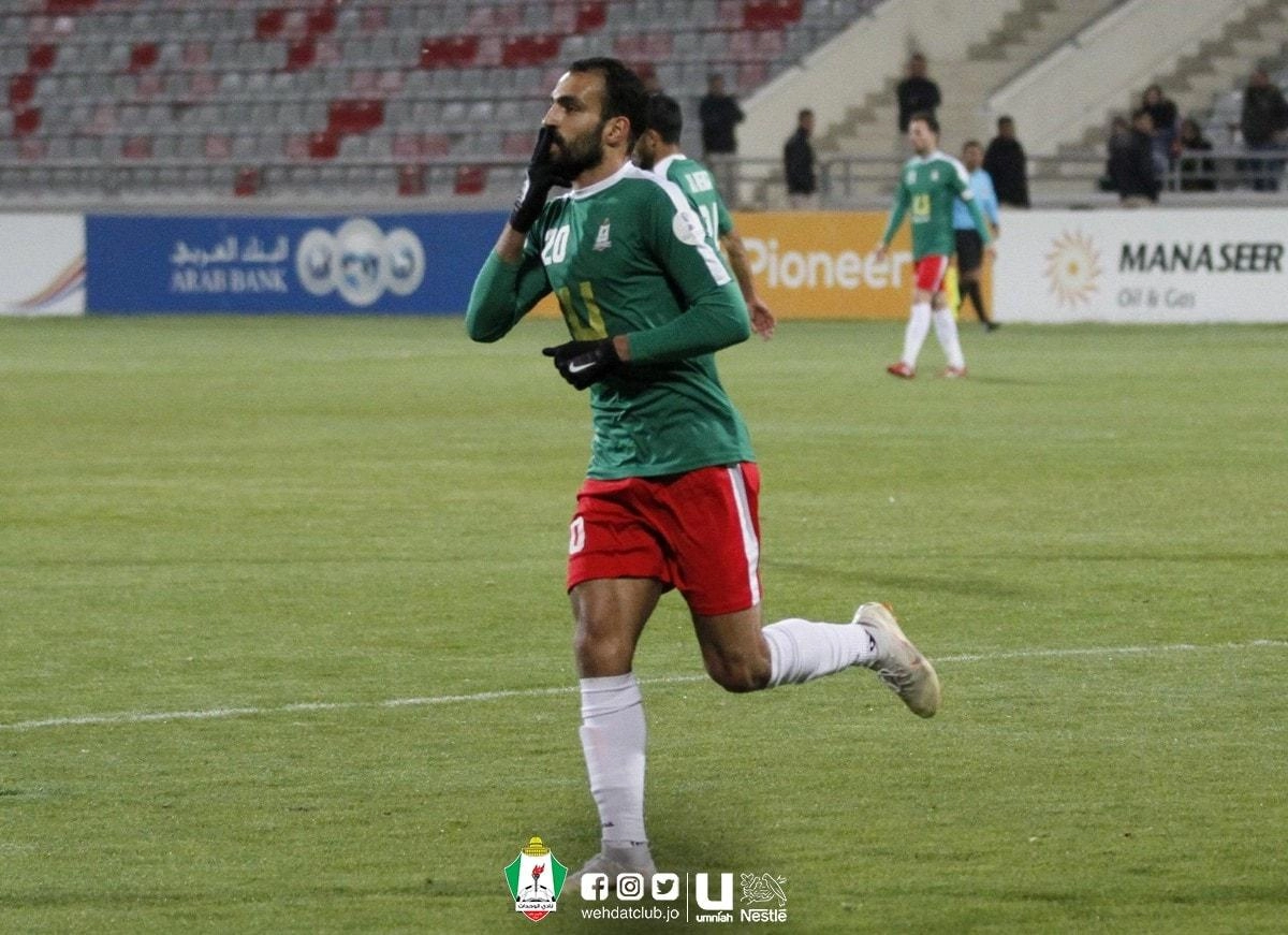 مهاجم الوحدات بهاء فيصل يتلقى عرضا للاحتراف في قطر