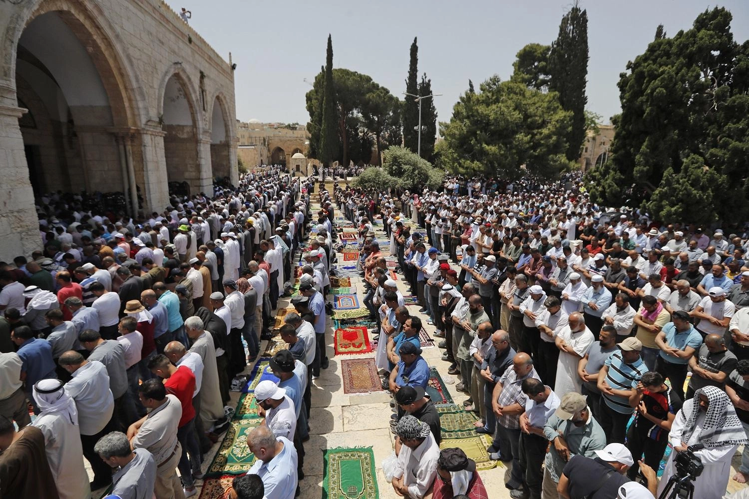 منع عناصر حزب التحرير من صلاة العيد في آخر يوم رمضان 