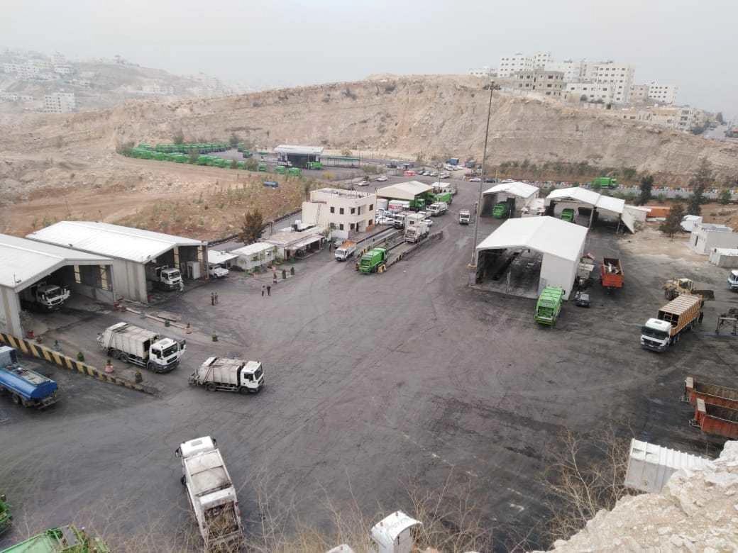 جمع 7565 طن نفايات خلال يومين
