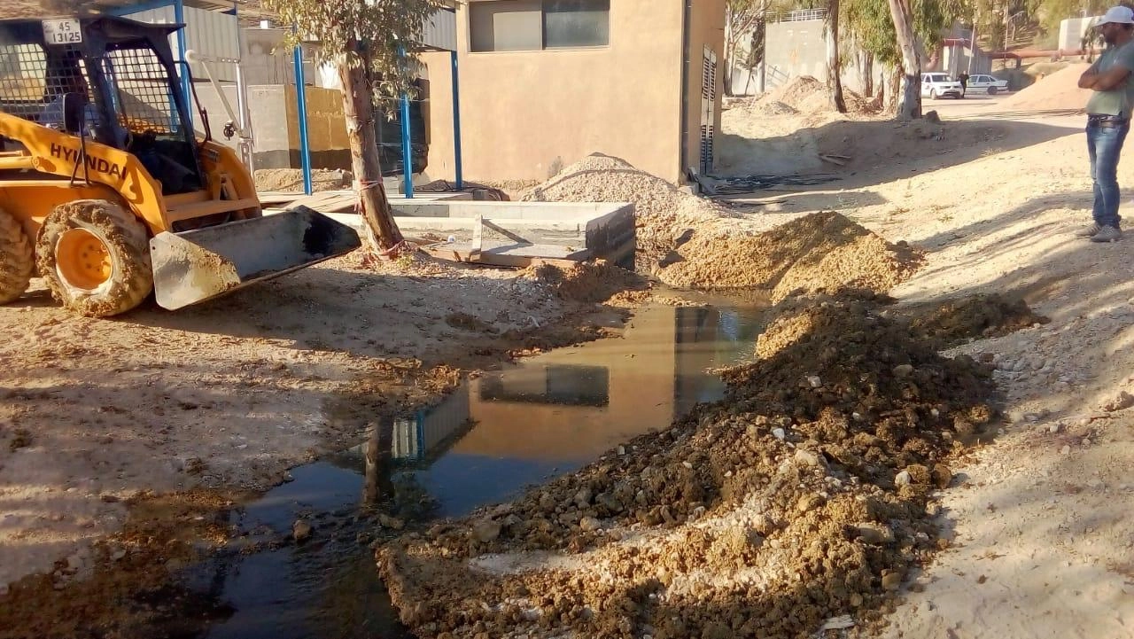 "تخريب مقصود" في محطة تنقية الكرك