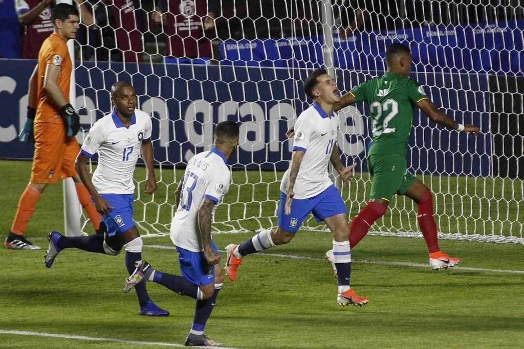 البرازيل تهزم بوليفيا 3-0 في المباراة الافتتاحية