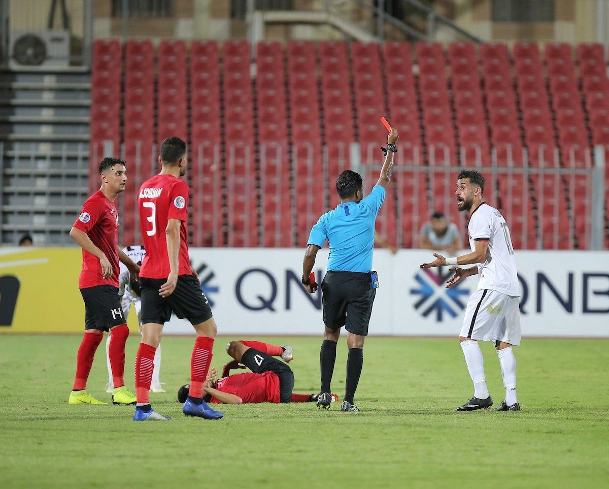 خسارة الجزيرة أمام الجيش السوري 0-3