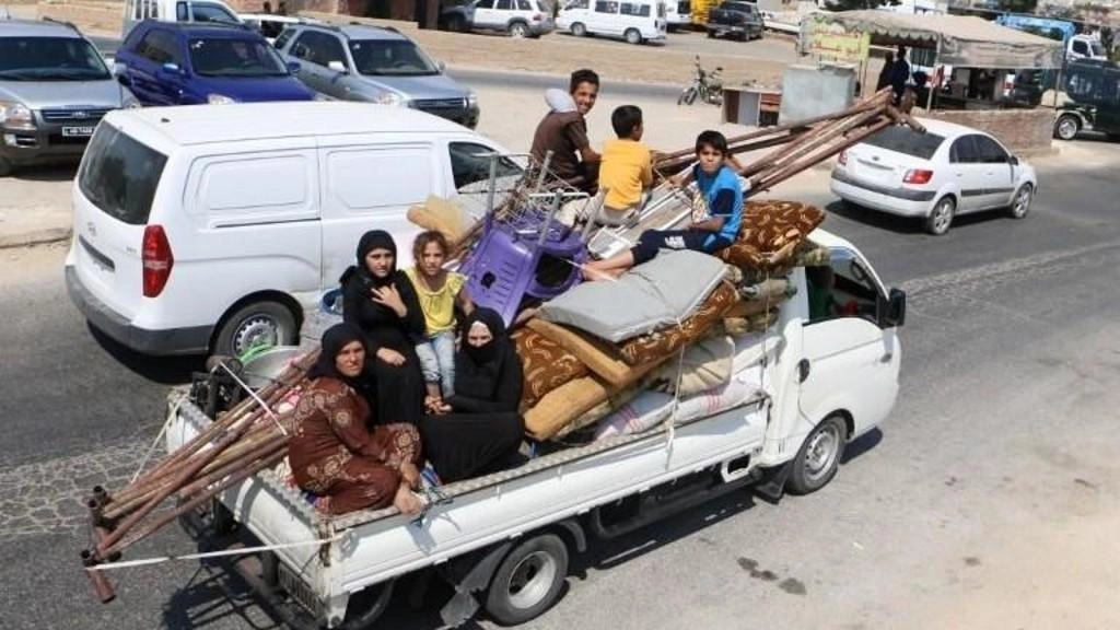 400 ألف نازح سوري في 3 أشهر