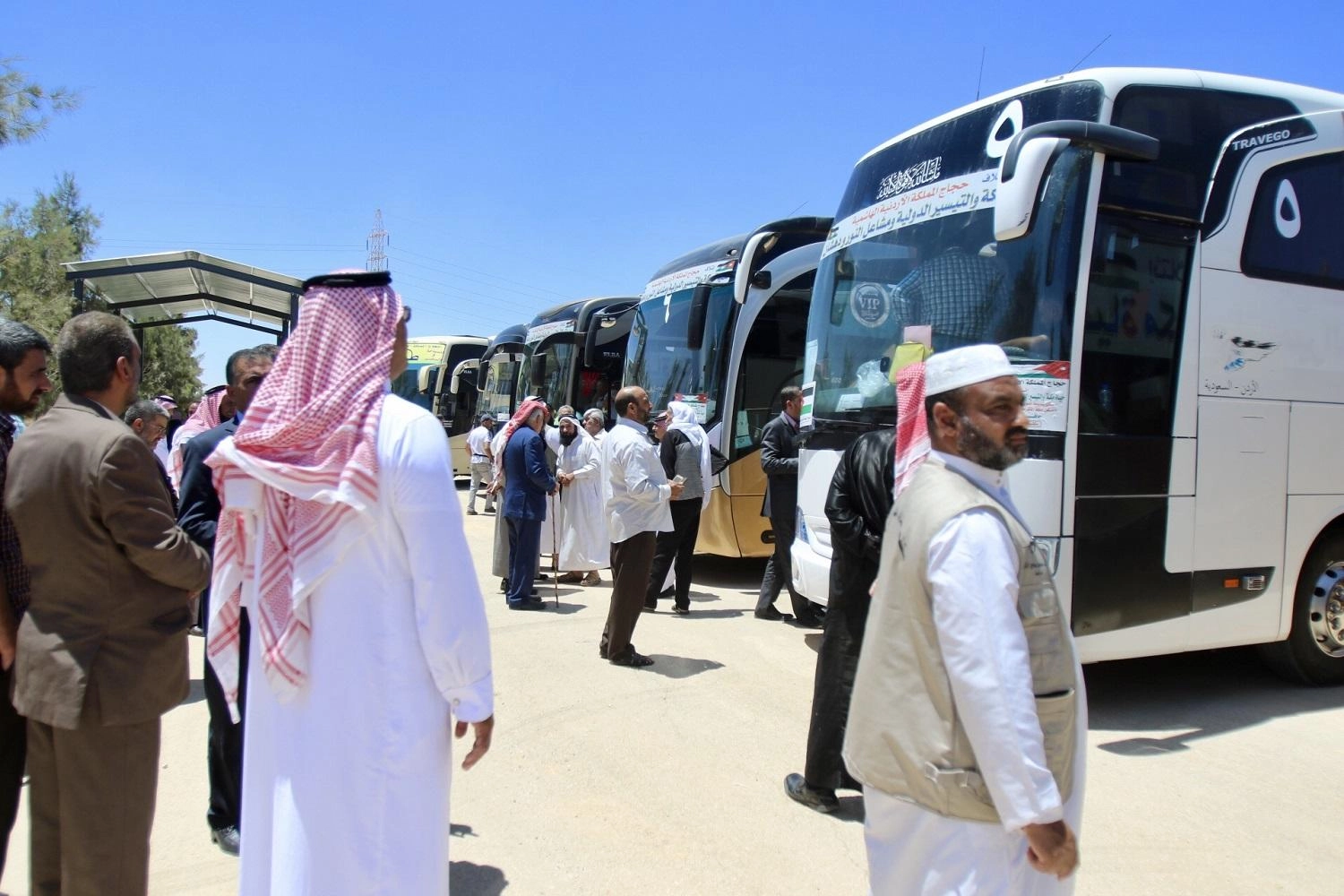 انطلاق أولى قوافل الحجاج الأردنيين 