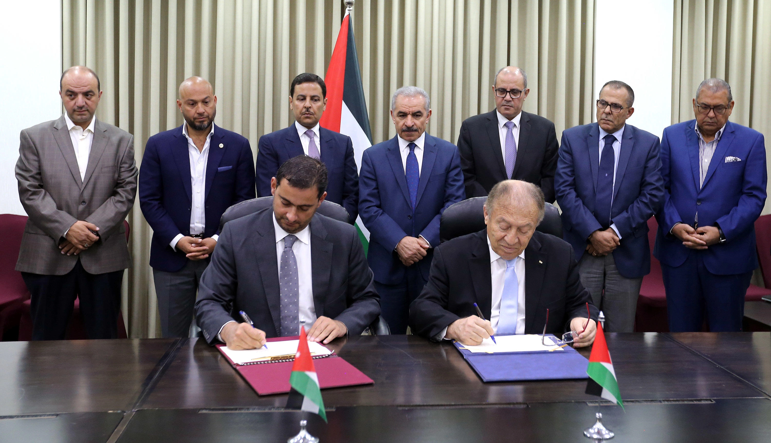 اتفاقيات لزيادة التبادل التجاري بين الأردن وفلسطين